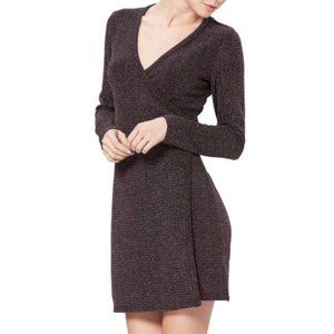 PAIGE Lucielle Long Sleeve Wrap Dress